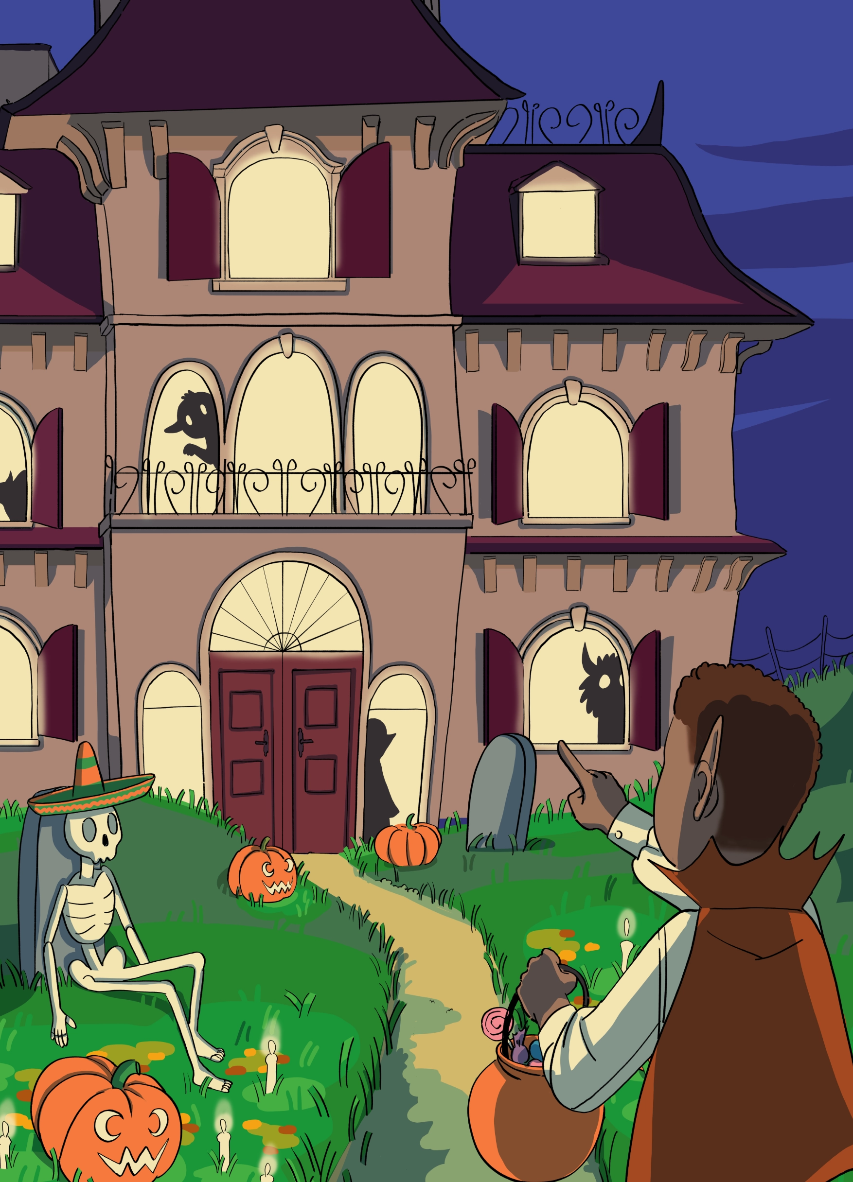 Escape room de halloween para niños. 6 a 10 años.